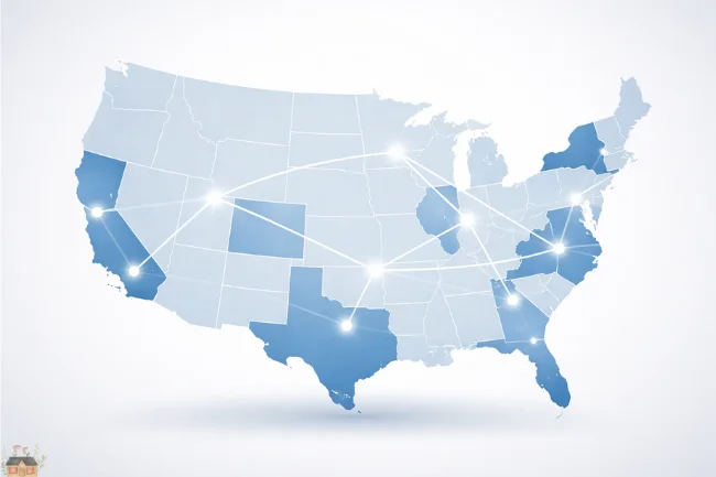 CNLawBlog image showing multi-jurisdictional legal coverage across U.S. states.