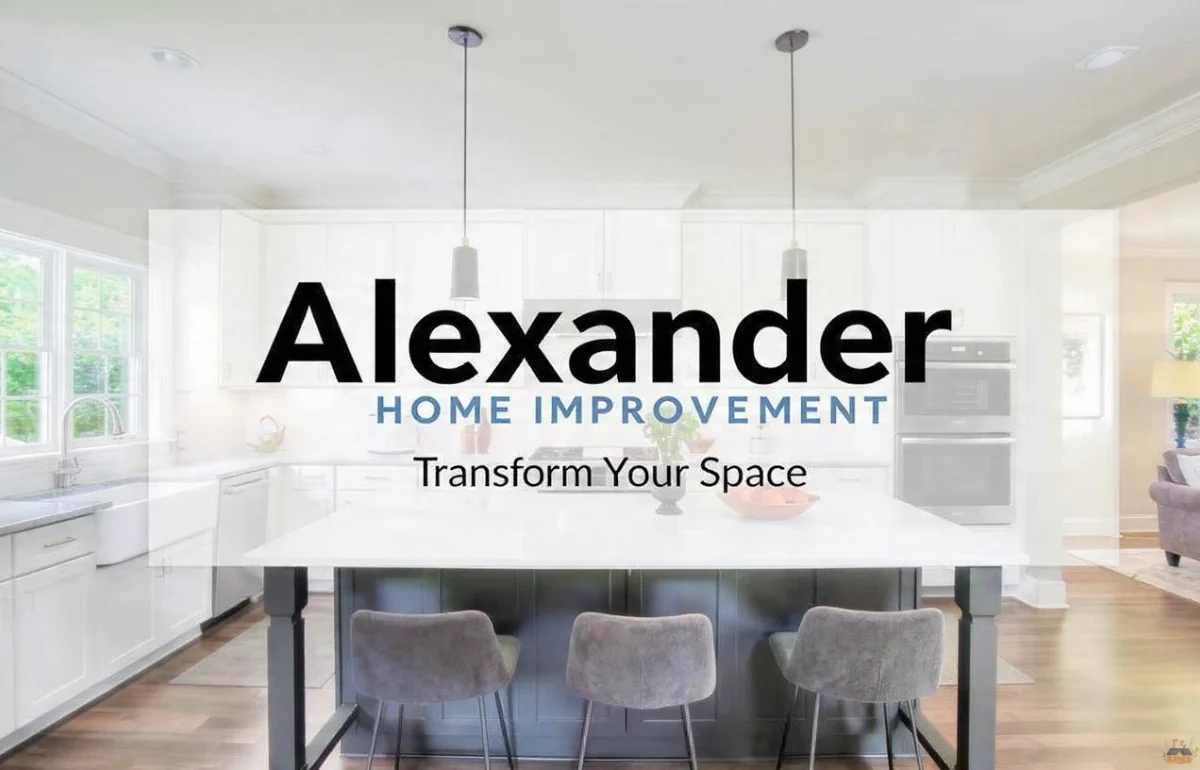 Alexander Home Improvement - Modern kitchen renovation with sleek countertops and stylish design.
