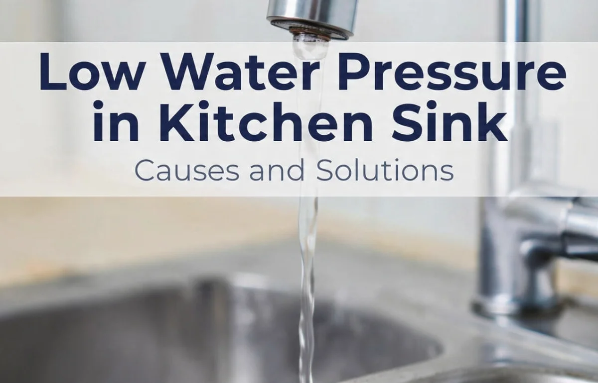 Low Water Pressure in Kitchen Sink - Causes and Solutions