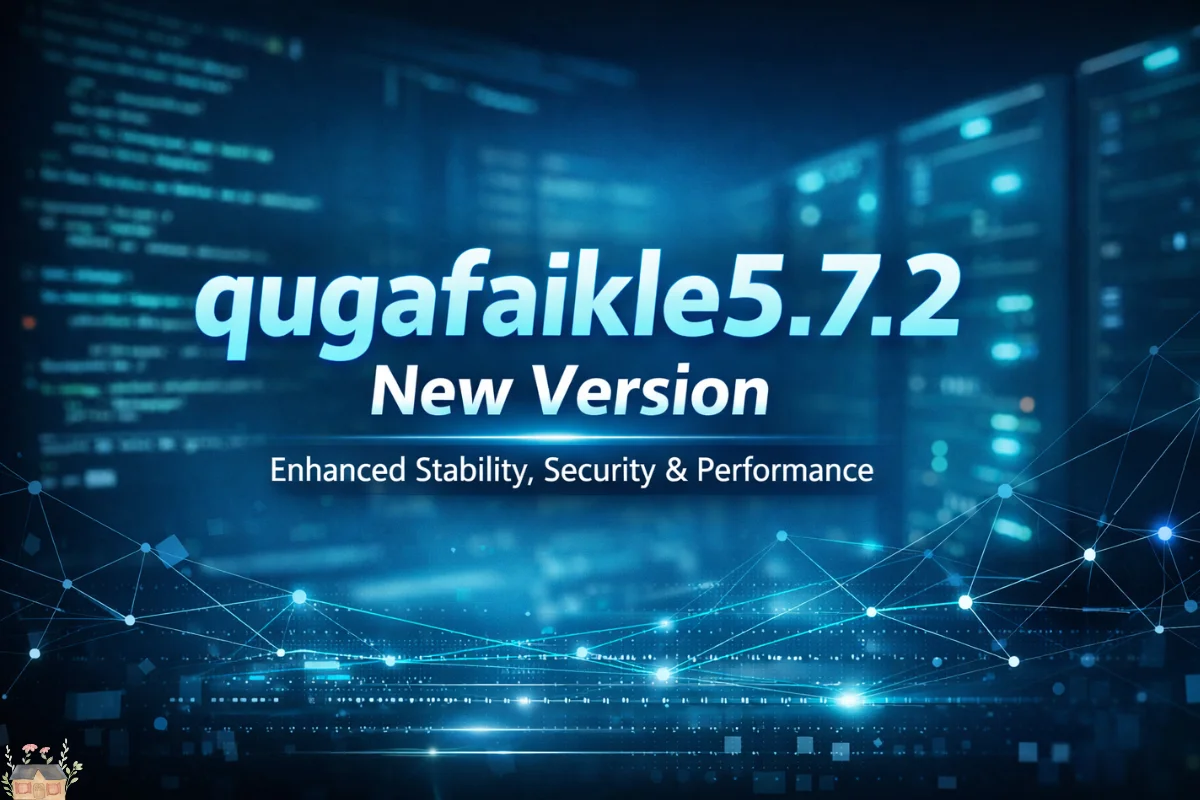 qugafaikle5.7.2 new version showcasing enhanced stability, security, and performance in a modern software interface.