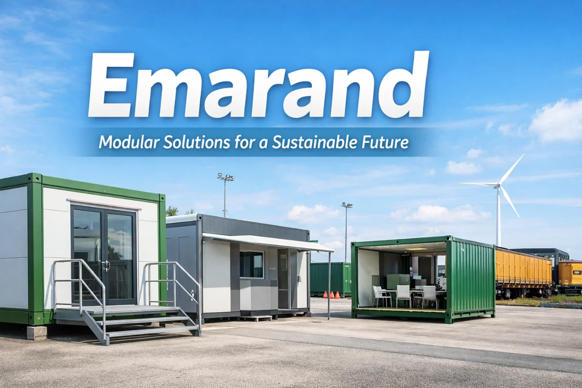 Emarand modular infrastructure innovation across logistics and rail