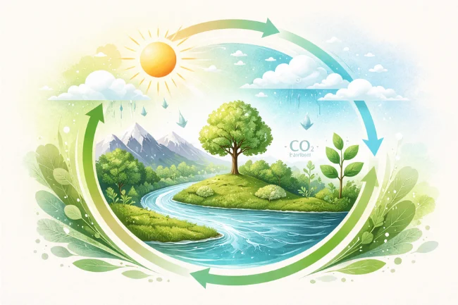 Çievri visualizing nature’s circular systems of water, energy, and renewal