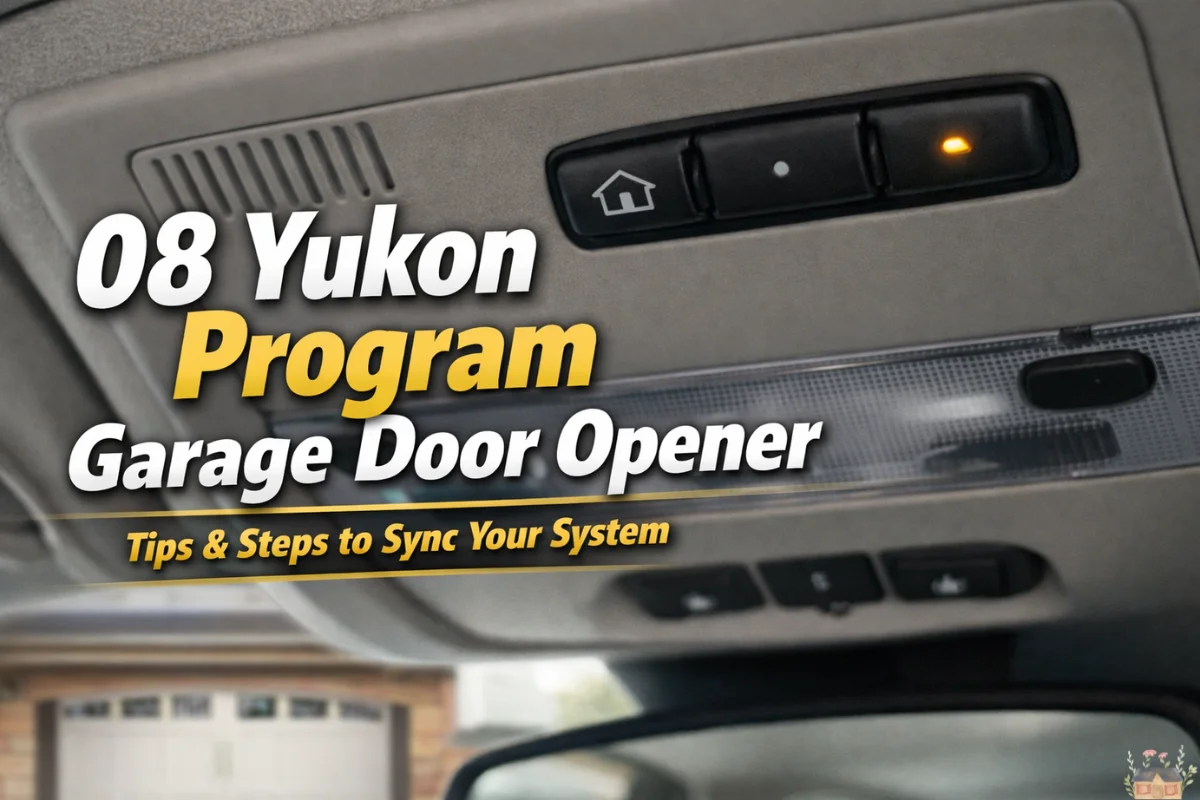 08 Yukon Program Garage Door Opener