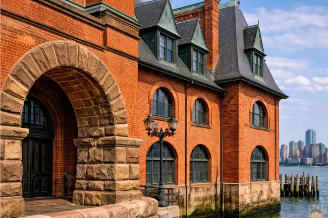 Central Railroad of New Jersey Terminal Architectural Details