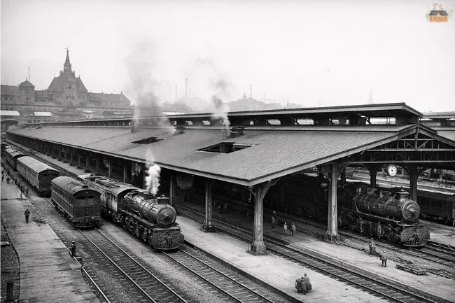Central Railroad of New Jersey Terminal Architectural Details
