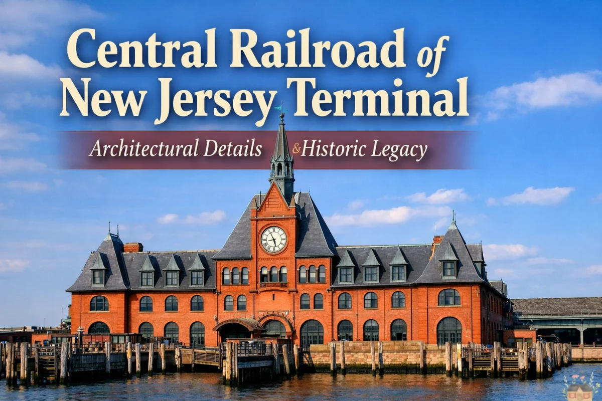 Central Railroad of New Jersey Terminal Architectural Details