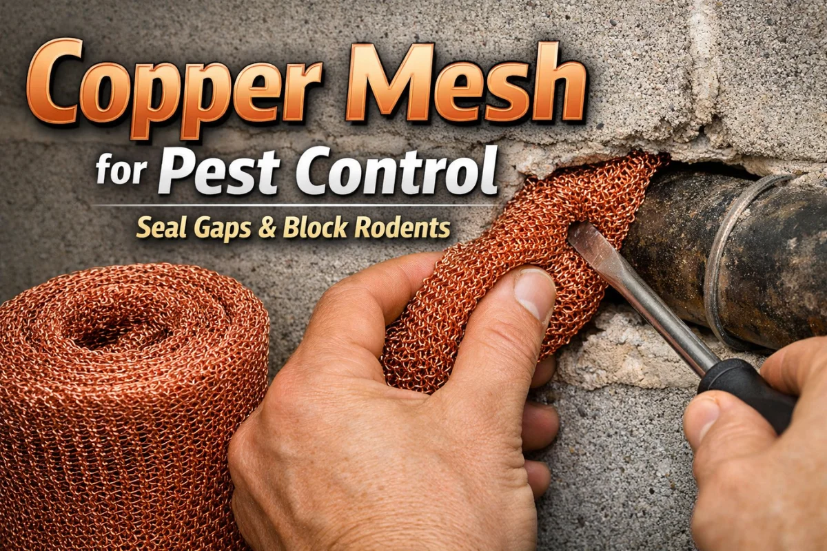 Copper Mesh for Pest Control