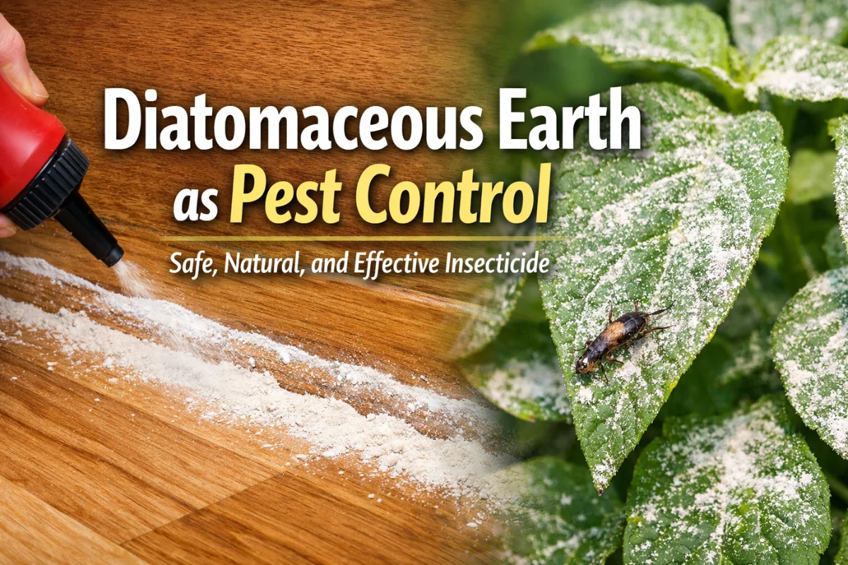 Diatomaceous Earth as Pest Control