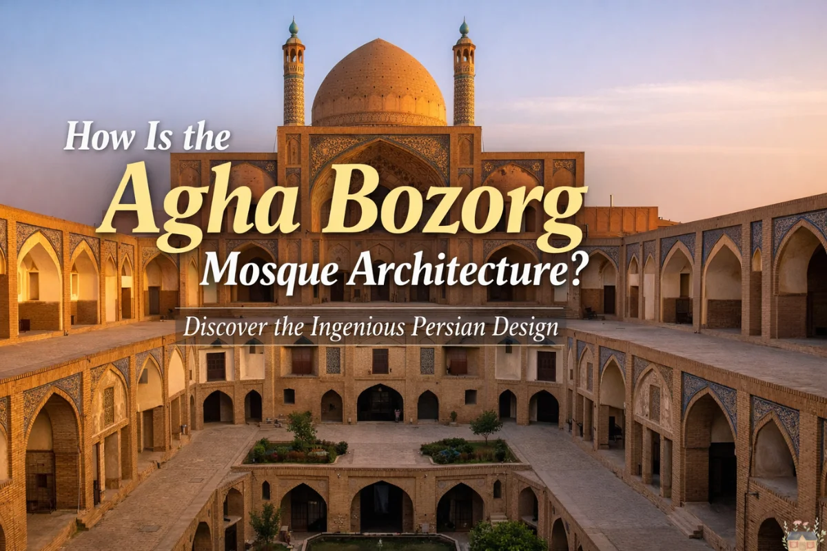 How Is the Agha Bozorg Mosque Architecture?