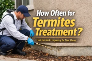 how often for termites treatment