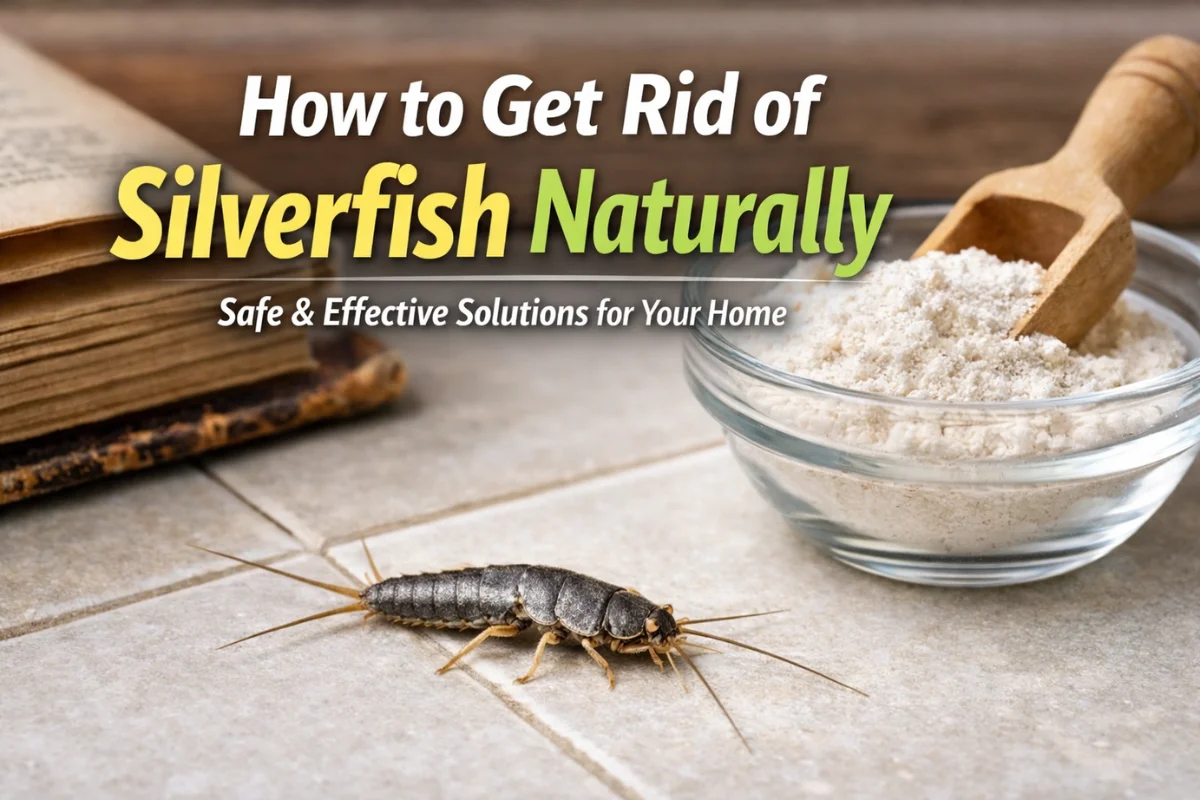 How to Get Rid of Silverfish Naturally