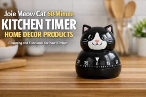 Joie Meow Cat 60-Minute Kitchen Timer Home Decor Products Joie Meow Cat 60-Minute Kitchen Timer Home Decor Products