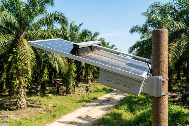 IP67 waterproof enclosure protecting LED street light circuits from tropical condensation.