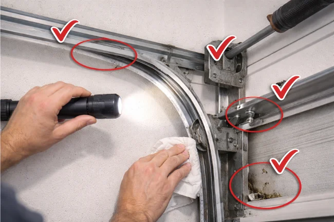 Prevent Garage Door Roller Popping Out