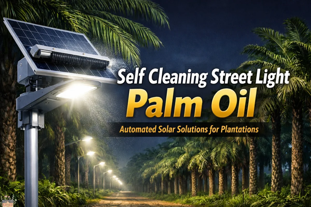 Self Cleaning Street Light Palm Oil