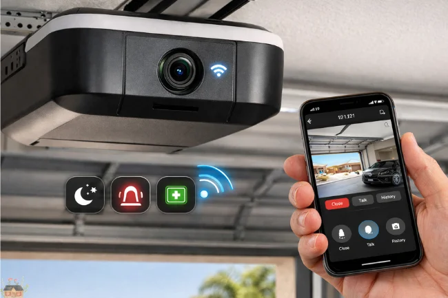 Smart Camera Garage Door Opener Installation Services Las Vegas