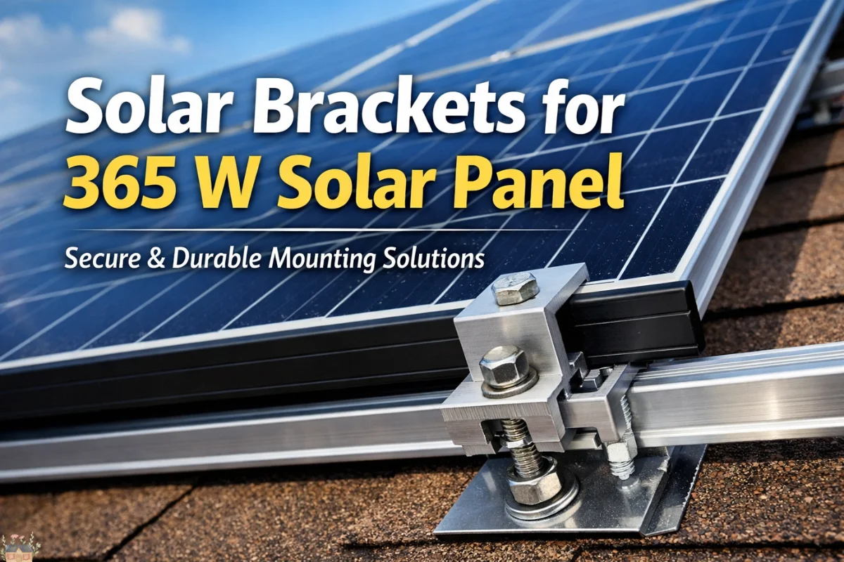 Solar Brackets for 365 W Solar Panel
