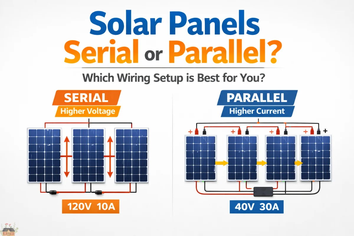 Solar Panels Serial or Parallel