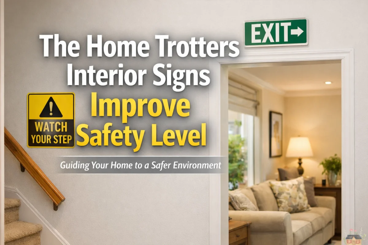 the home trotters interior signs improve safety level