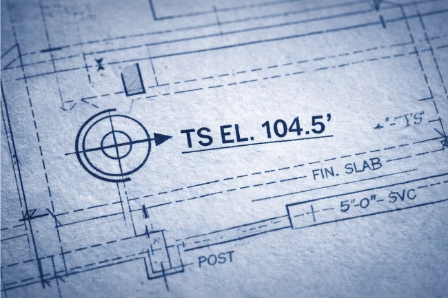 TS Symbol in Architectural Floor Plans Meaning