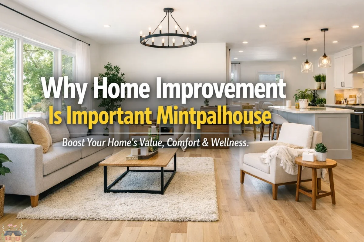 Why Home Improvement Is Important Mintpalhouse