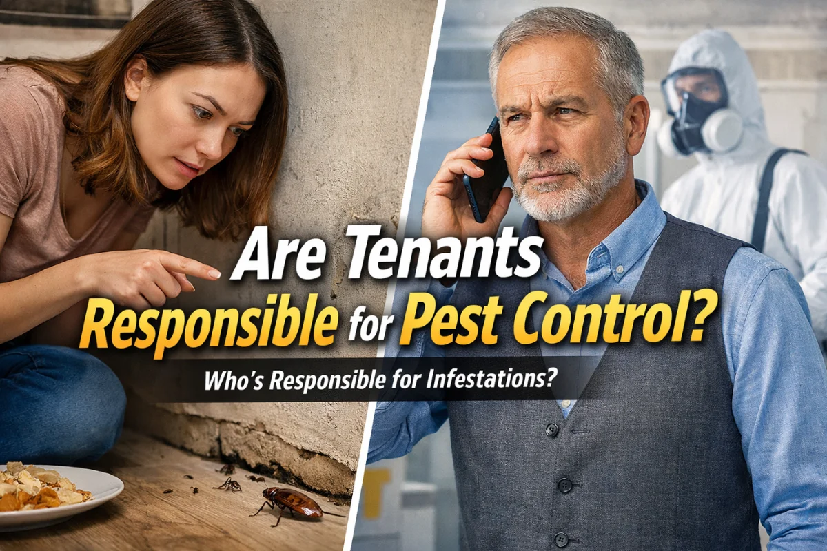 Are Tenants Responsible for Pest Control?