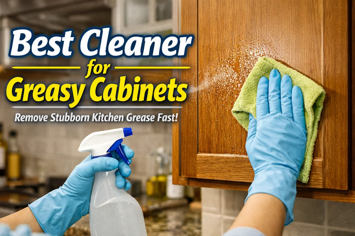 Best Cleaner for Greasy Cabinets