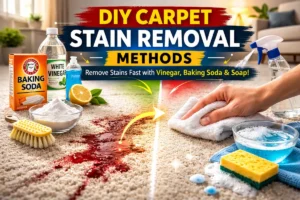 DIY Carpet Stain Removal Methods