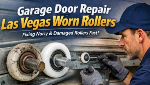Garage Door Repair Las Vegas Worn Rollers