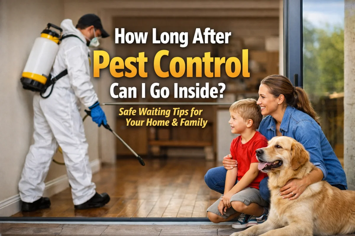 How Long After Pest Control Can I Go Inside