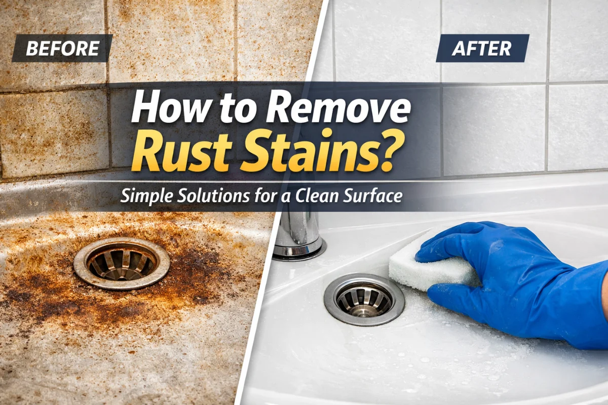 How to Remove Rust Stains