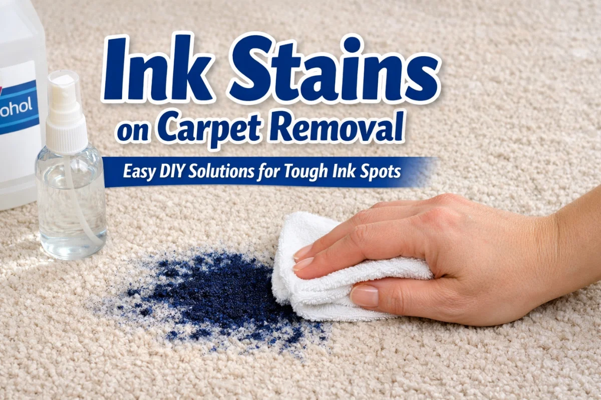 Ink Stains on Carpet Removal