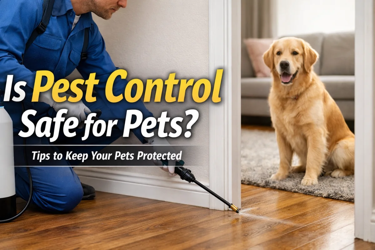 is pest control safe for pets