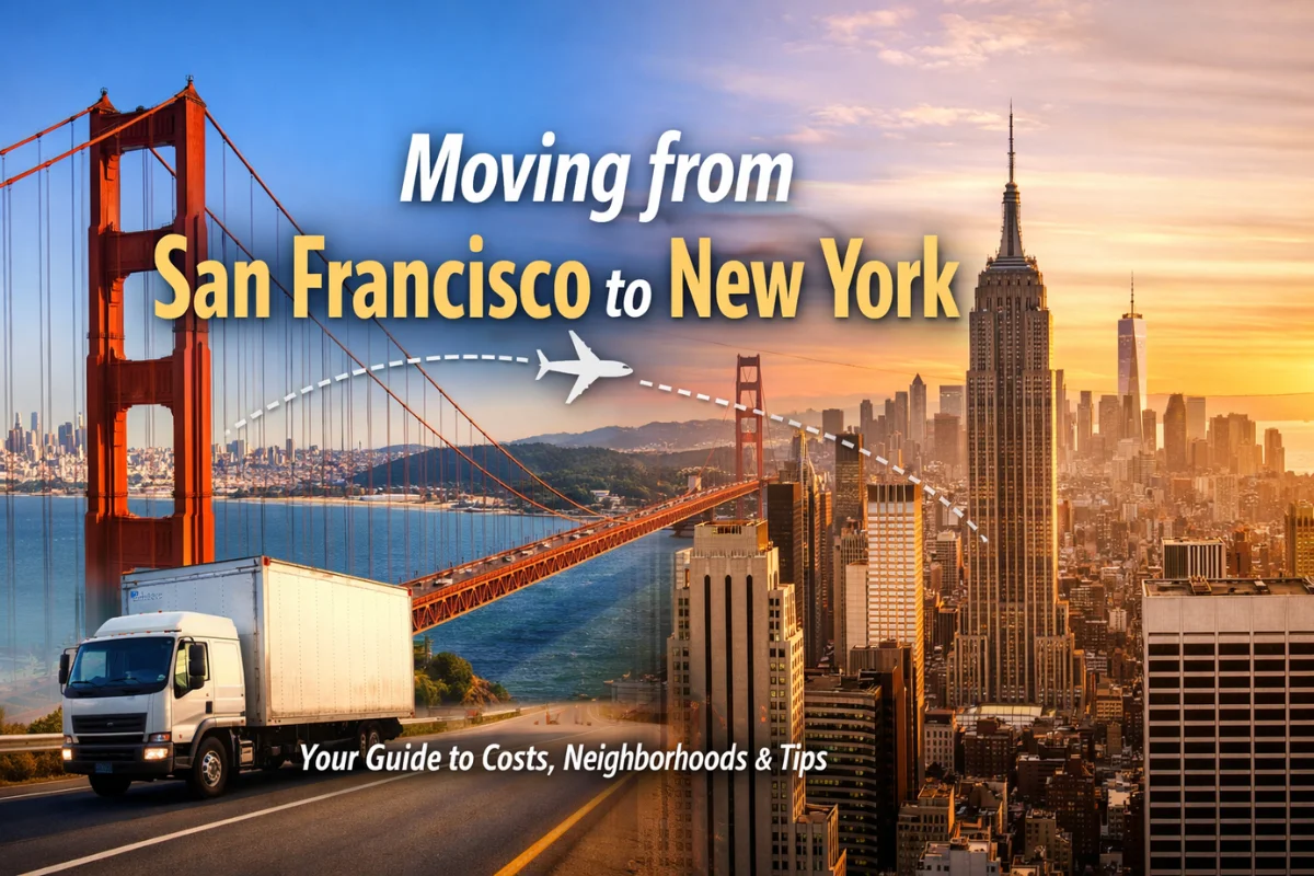 Moving from San Francisco to New York