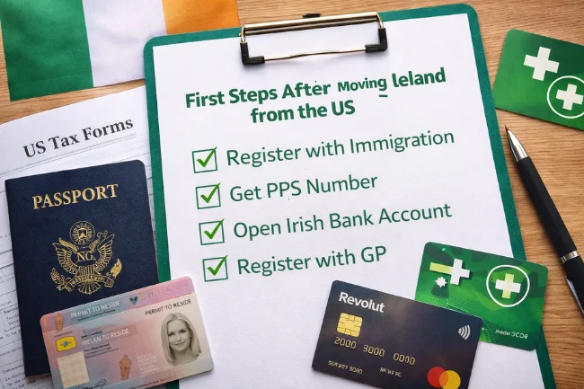 moving to ireland from the us