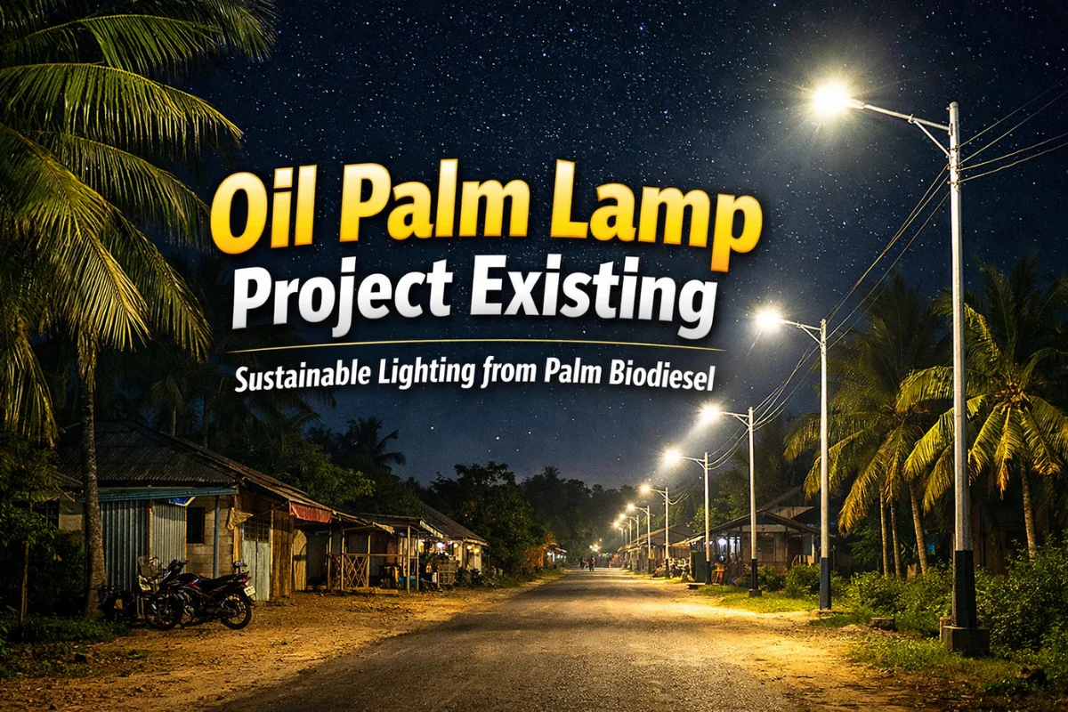 oil palm lamp project existing powering rural street lighting using palm biodiesel in a tropical farming community