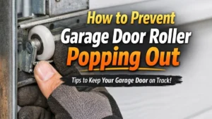 How to Prevent Garage Door Roller Popping Out Fast How to Prevent Garage Door Roller Popping Out