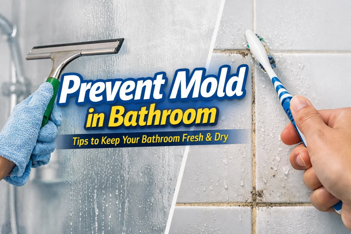 Prevent Mold in Bathroom