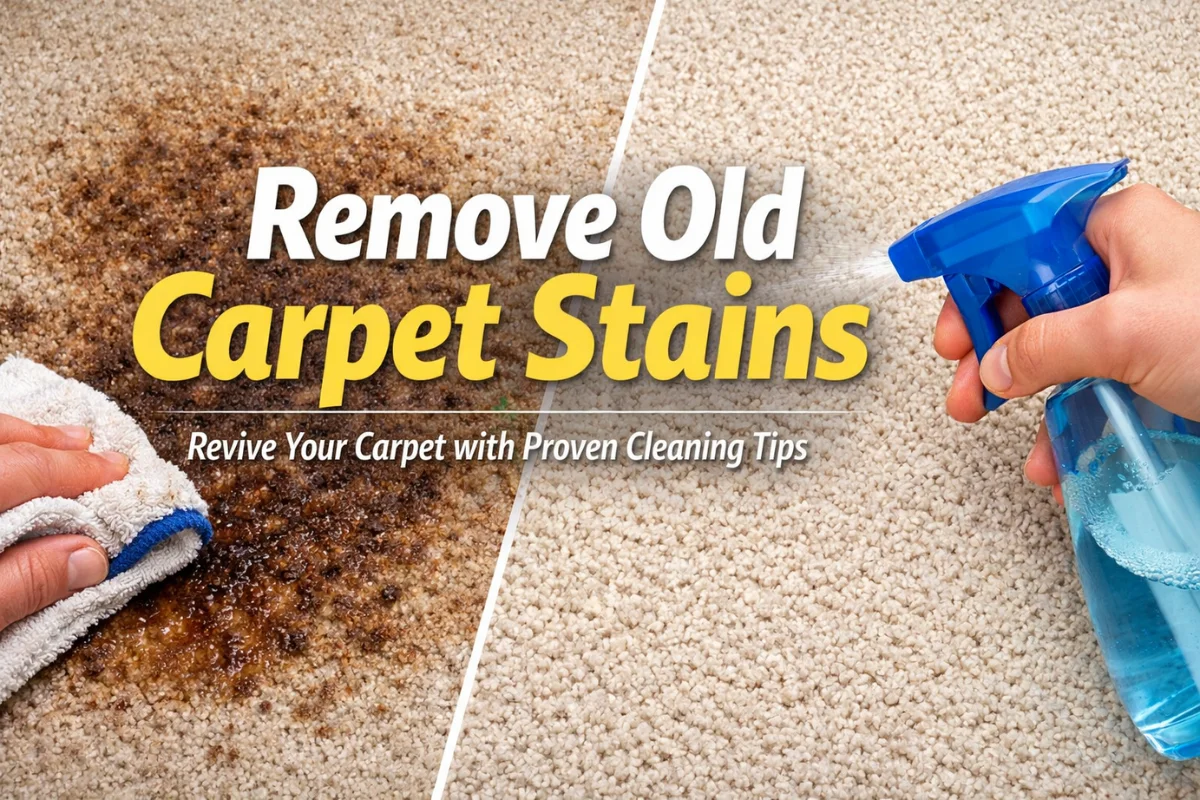 Remove Old Carpet Stains