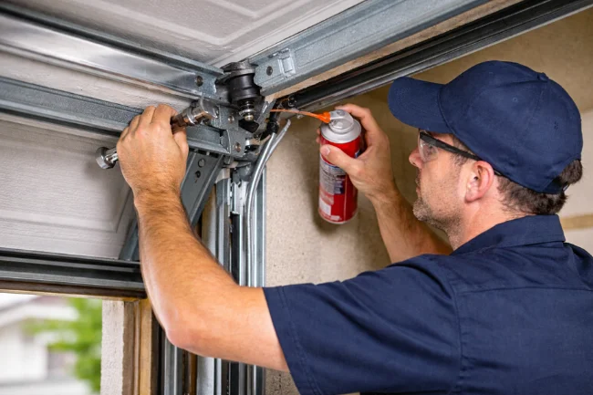Services for Quieting Rattling Garage Door Tracks Las Vegas