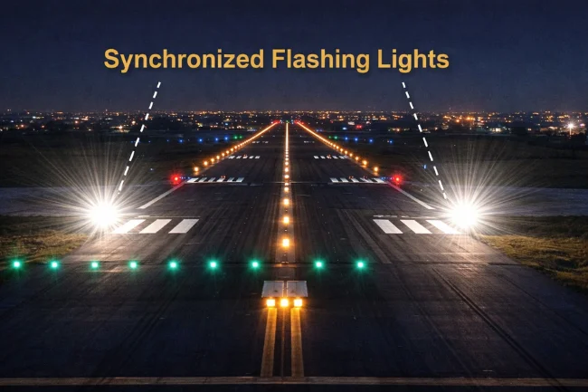 Runway End Identifier Lights REIL