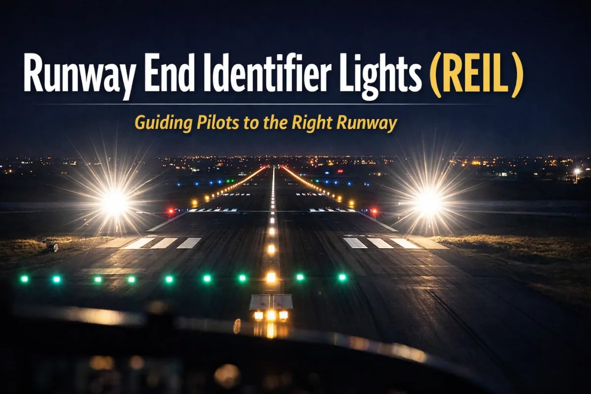 Runway End Identifier Lights REIL