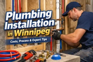 Plumbing Installation in Winnipeg