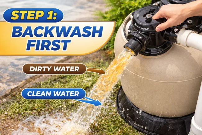 Pool Filter Cleaner for Sand Filter