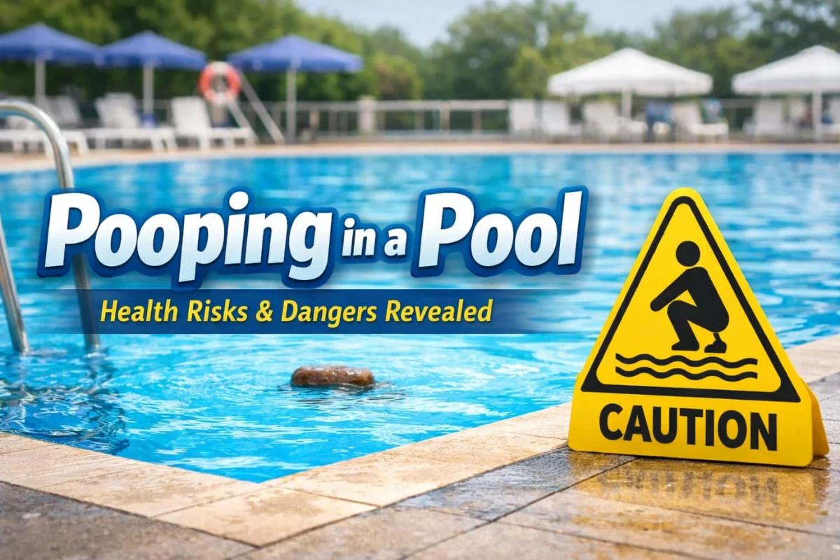 Pooping in a Pool