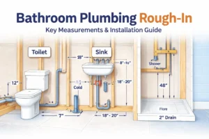 Bathroom Plumbing Rough-In