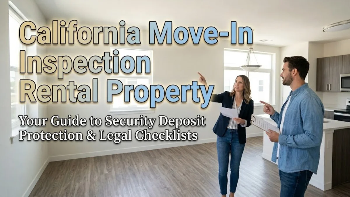 California Move-In Inspection Rental Property