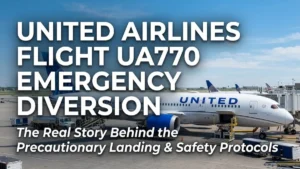 United Airlines Flight UA770 Emergency Diversion