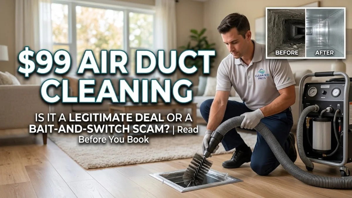 $99 Air Duct Cleaning