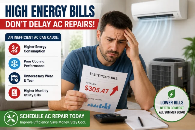 AC repairs before peak summer heat